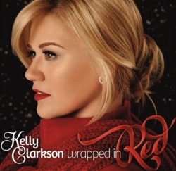 kelly clarkson-christmas-wrapped in red